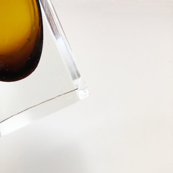 VTG ASEDA GLASBRUK ART GLASS VASE BO BORGSTROM - Picture 3 of 4